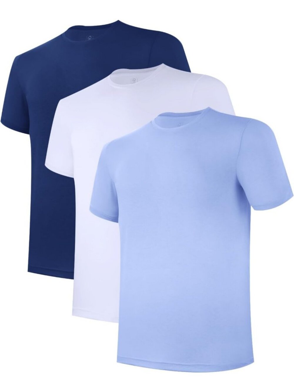 Soft Bamboo Cool Men's Undershirts Pack | Moisture-Wicking T-Shirts for Comfort